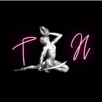 a black and white image of a woman holding a knife